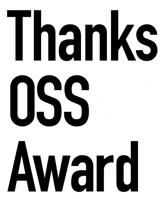 Thanks OSS Award Presented by Toyokumo